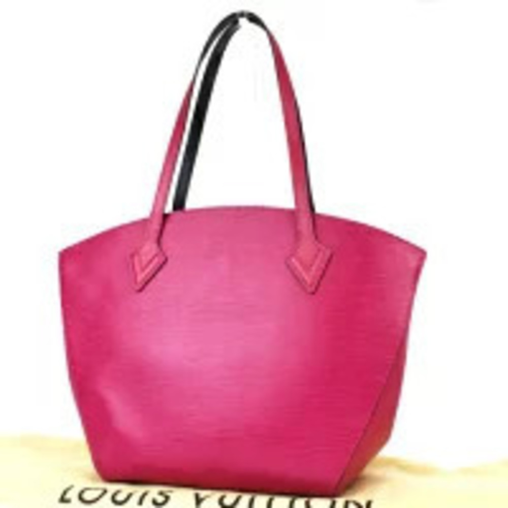 Louis Vuitton Saint Jacques Shoulder Bag Epi Leather Pivoine